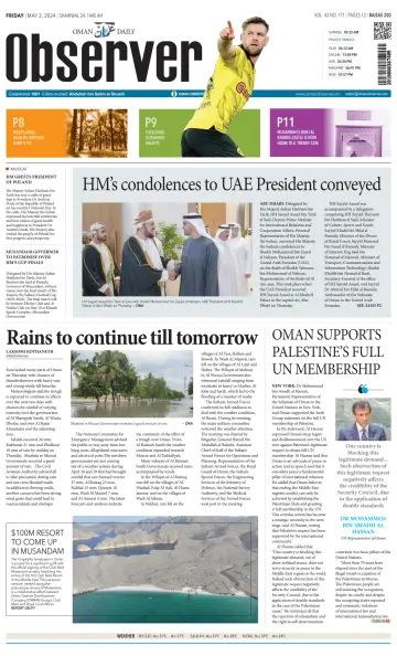 Oman Daily Observer - 3 Ma 2024