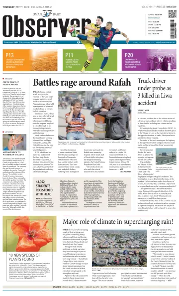 Oman Daily Observer - 09 mai 2024