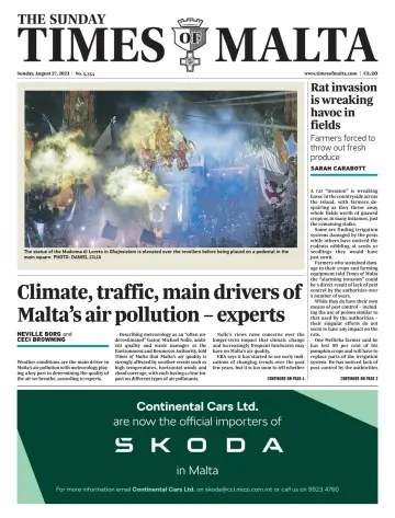 The Sunday Times of Malta - 27 Aug 2023