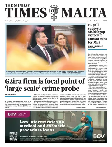 The Sunday Times of Malta - 25 Feabh 2024