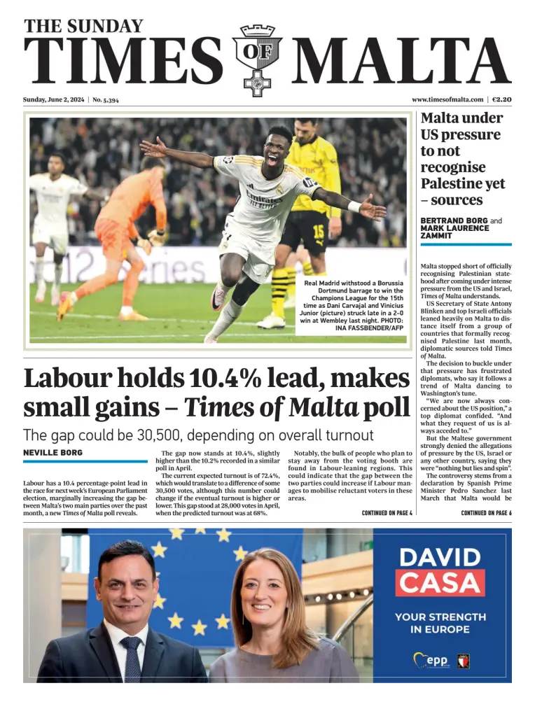 The Sunday Times of Malta