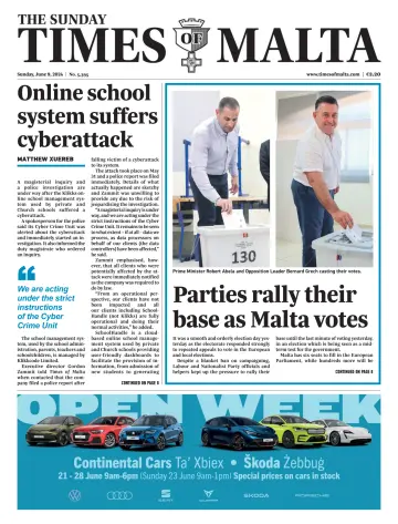 The Sunday Times of Malta - 9 Jun 2024