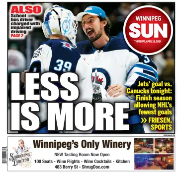 Winnipeg Sun - 18 4월 2024