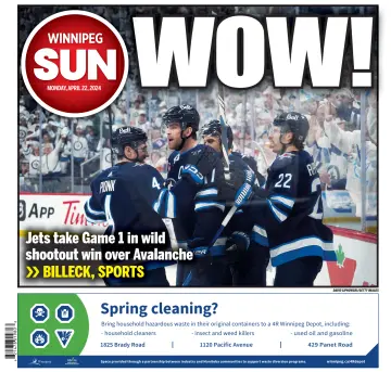 Winnipeg Sun - 22 4월 2024