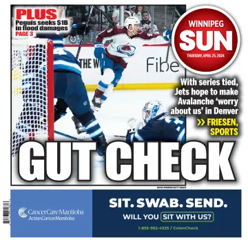 Winnipeg Sun - 25 四月 2024