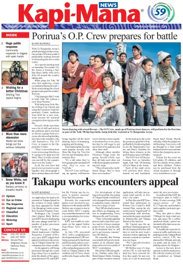 Kapi-Mana News - 18 Nov 2008