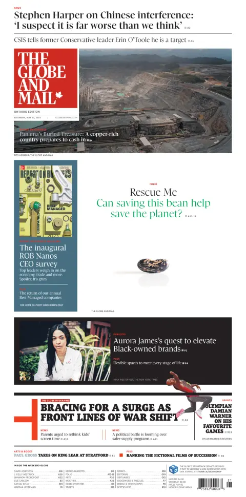 The Globe and Mail (Ontario Edition)