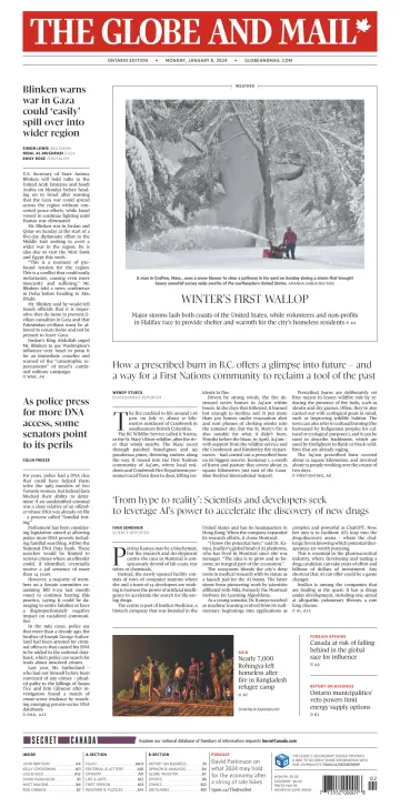 The Globe and Mail (Ontario Edition) - 8 Jan 2024