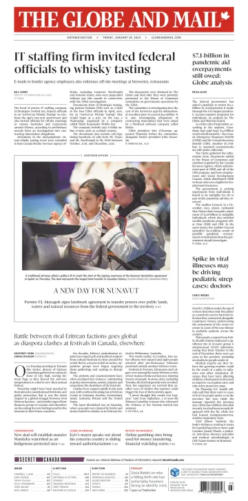 The Globe and Mail (Ontario Edition) - 19 Jan 2024
