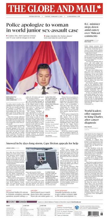The Globe and Mail (Ontario Edition) - 6 Feb 2024