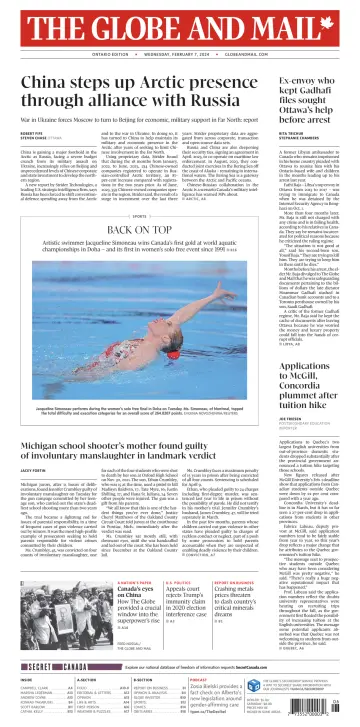 The Globe and Mail (Ontario Edition) - 7 Feb 2024