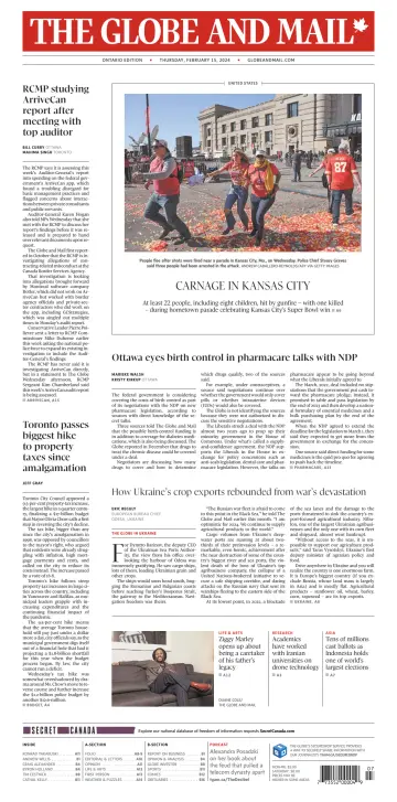 The Globe and Mail (Ontario Edition) - 15 Feb 2024