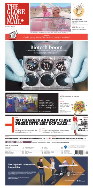 The Globe and Mail (Ontario Edition) - 9 Mar 2024