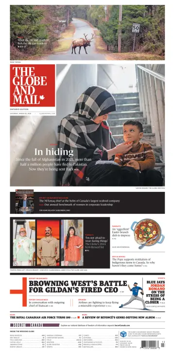 The Globe and Mail (Ontario Edition) - 30 Mar 2024