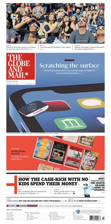 The Globe and Mail (Ontario Edition) - 06 апр. 2024
