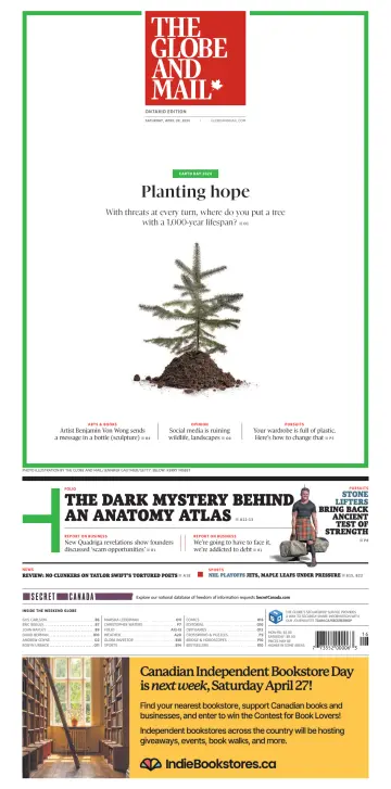 The Globe and Mail (Ontario Edition) - 20 Apr. 2024