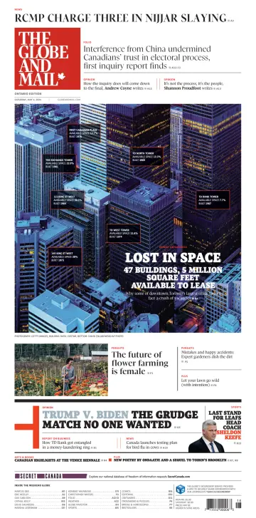 The Globe and Mail (Ontario Edition) - 4 May 2024