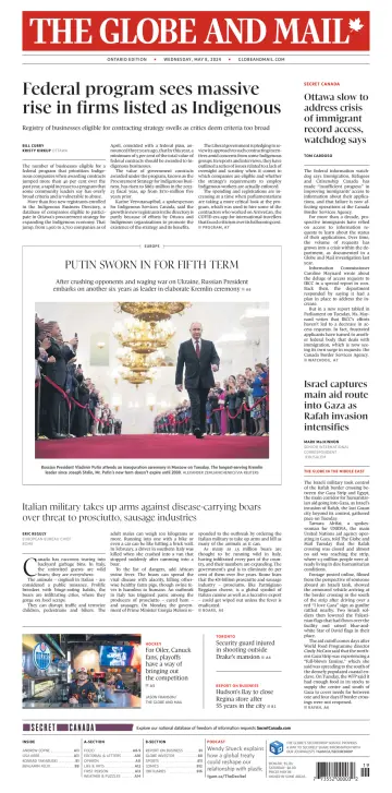 The Globe and Mail (Ontario Edition) - 8 May 2024