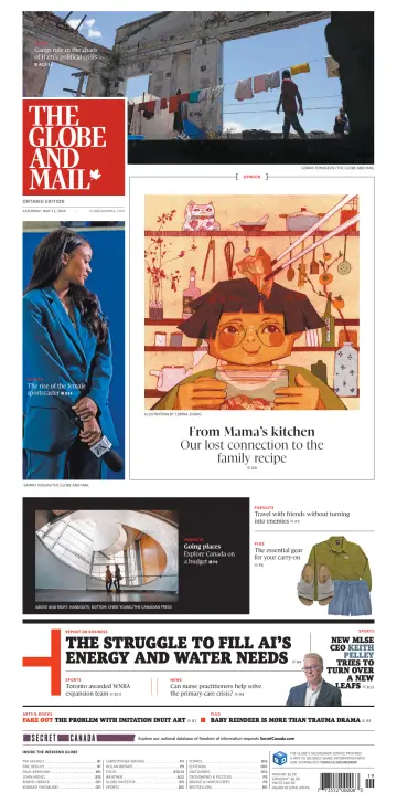 The Globe and Mail (Ontario Edition) - 11 五月 2024