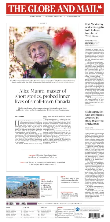 The Globe and Mail (Ontario Edition) - 15 mayo 2024