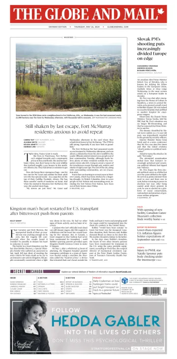 The Globe and Mail (Ontario Edition) - 16 May 2024
