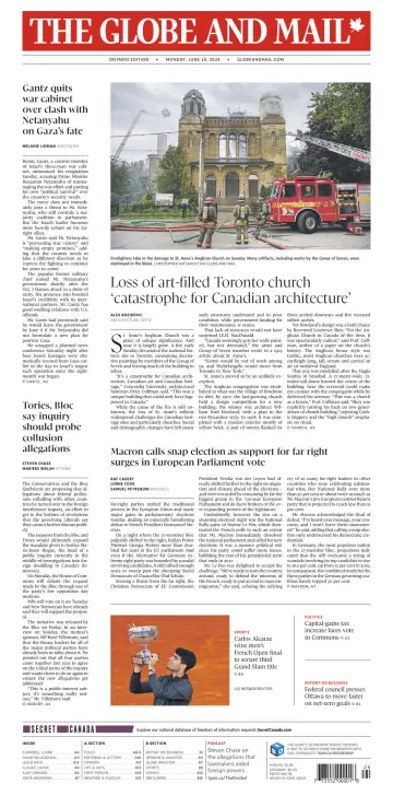 The Globe and Mail (Ontario Edition) - 10 Jun 2024