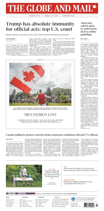 The Globe and Mail (Ontario Edition) - 2 Jul 2024