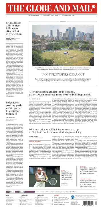 The Globe and Mail (Ontario Edition) - 4 Jul 2024