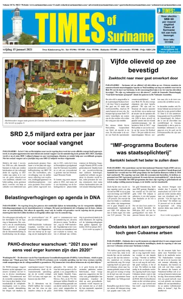 Times of Suriname - 15 Jan 2021