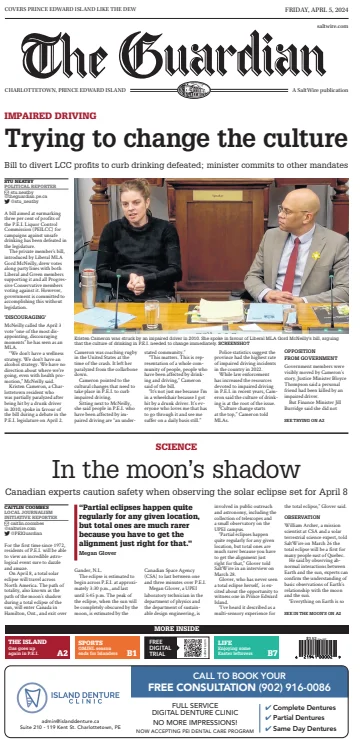 The Guardian (Charlottetown) - 05 abril 2024