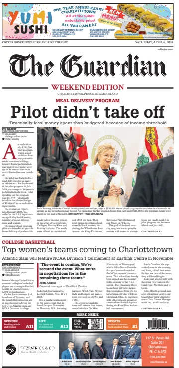 The Guardian (Charlottetown) - 06 abril 2024