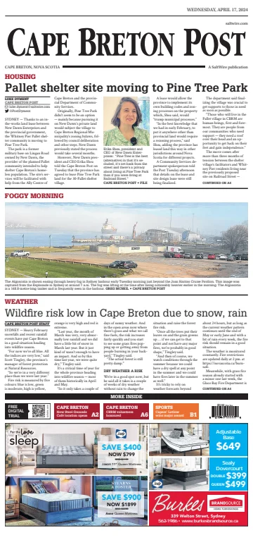 Cape Breton Post - 17 abril 2024