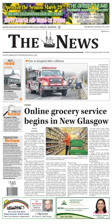 The News (New Glasgow) - 29 Mar 2018