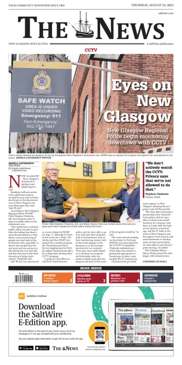 The News (New Glasgow) - 24 Aug 2023