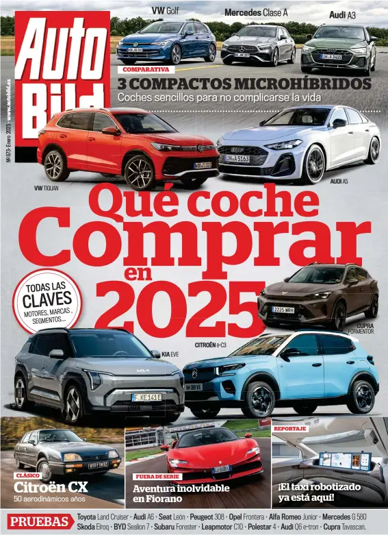 QUÉ COCHE COMPRAR 2025 EN