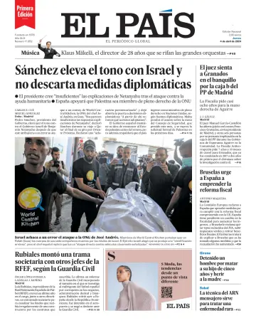 El País (1ª Edición) - 4 Apr 2024