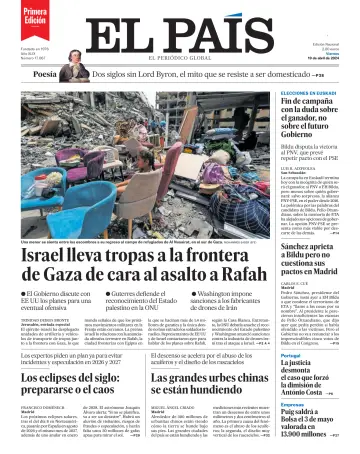 El País (1ª Edición) - 19 4月 2024