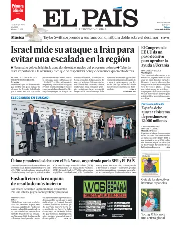 El País (1ª Edición) - 20 abr. 2024