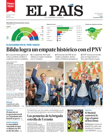 El País (1ª Edición) - 22 四月 2024