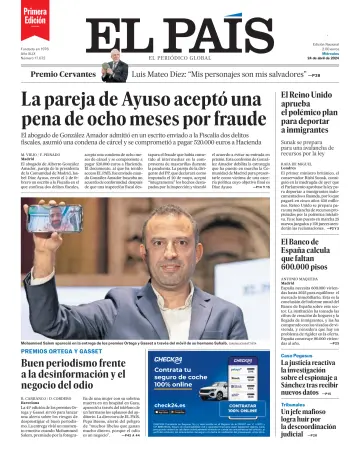 El País (1ª Edición) - 24 4월 2024