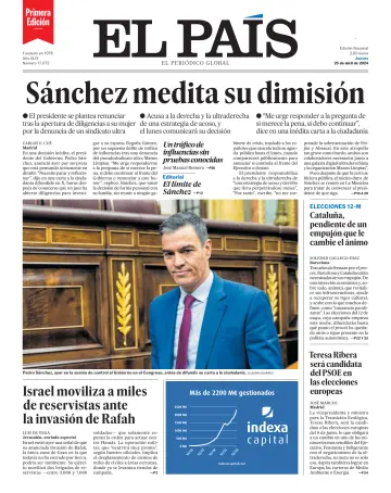 El País (1ª Edición) - 25 四月 2024