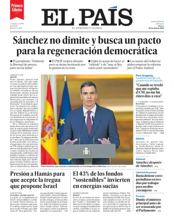 El País (1ª Edición) - 30 4월 2024