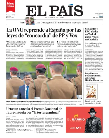 El País (1ª Edición) - 4 Bealtaine 2024