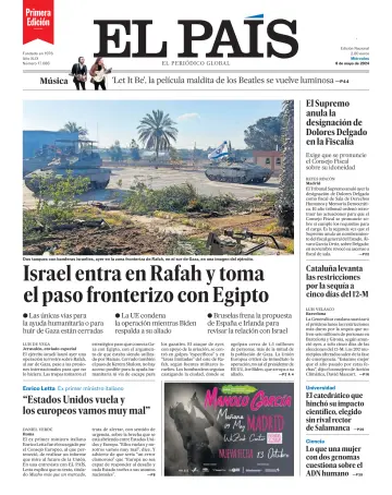 El País (1ª Edición) - 08 五月 2024
