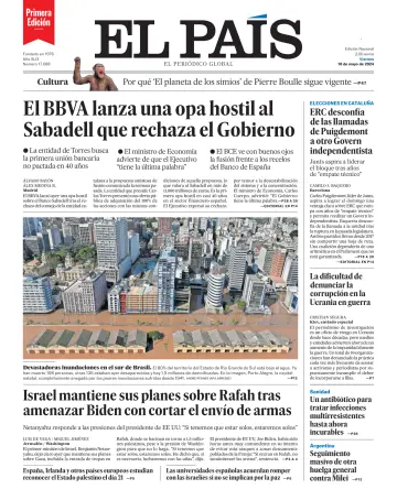 El País (1ª Edición) - 10 mai 2024