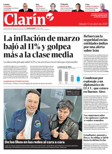 Clarín - 13 4月 2024