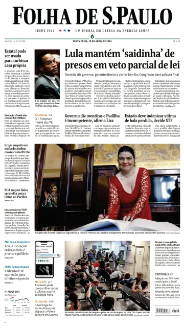 Folha de S.Paulo - 12 4月 2024