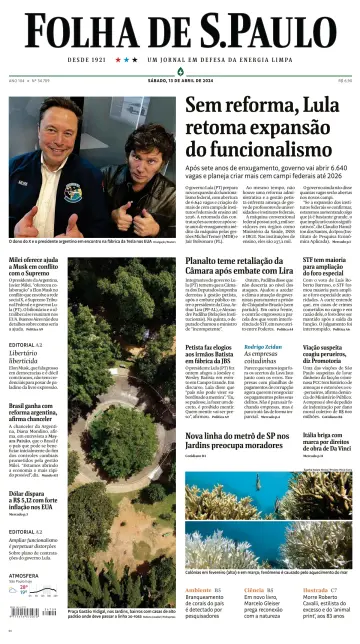 Folha de S.Paulo - 13 四月 2024