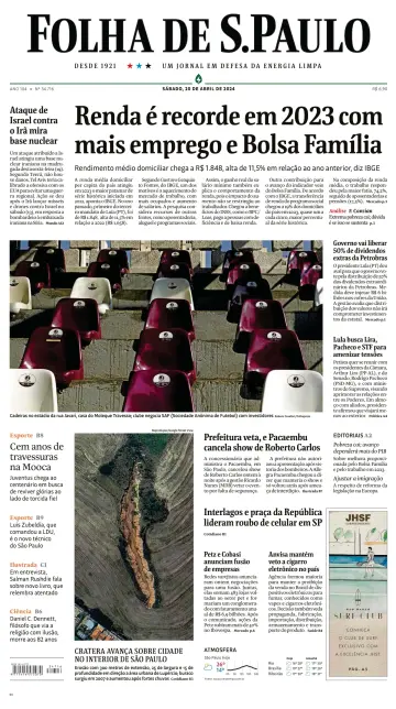 Folha de S.Paulo - 20 апр. 2024