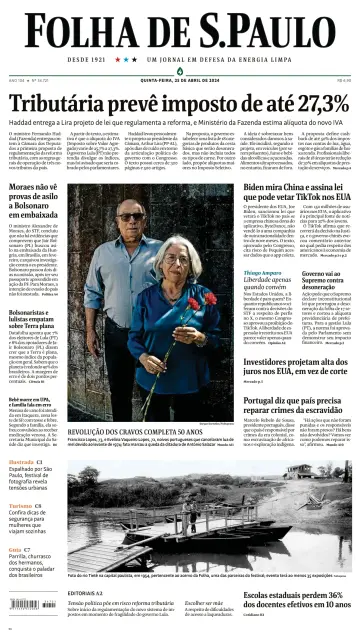 Folha de S.Paulo - 25 апр. 2024